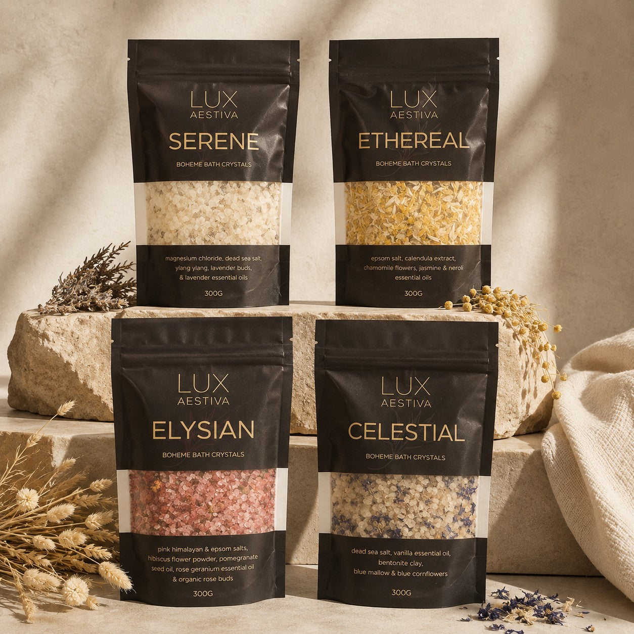 Boheme Bath Crystals - Celestial 300g