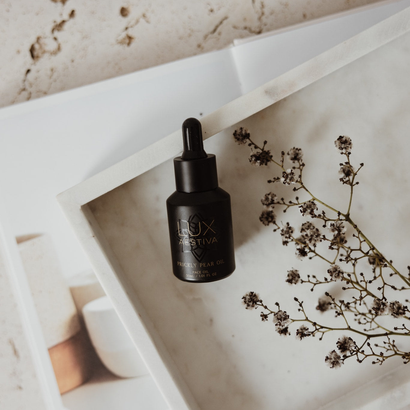 Prickly Pear Face Oil & Jade Roller Gift Set