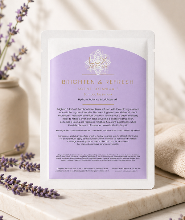 Brighten & Refresh Bamboo Sheet Mask