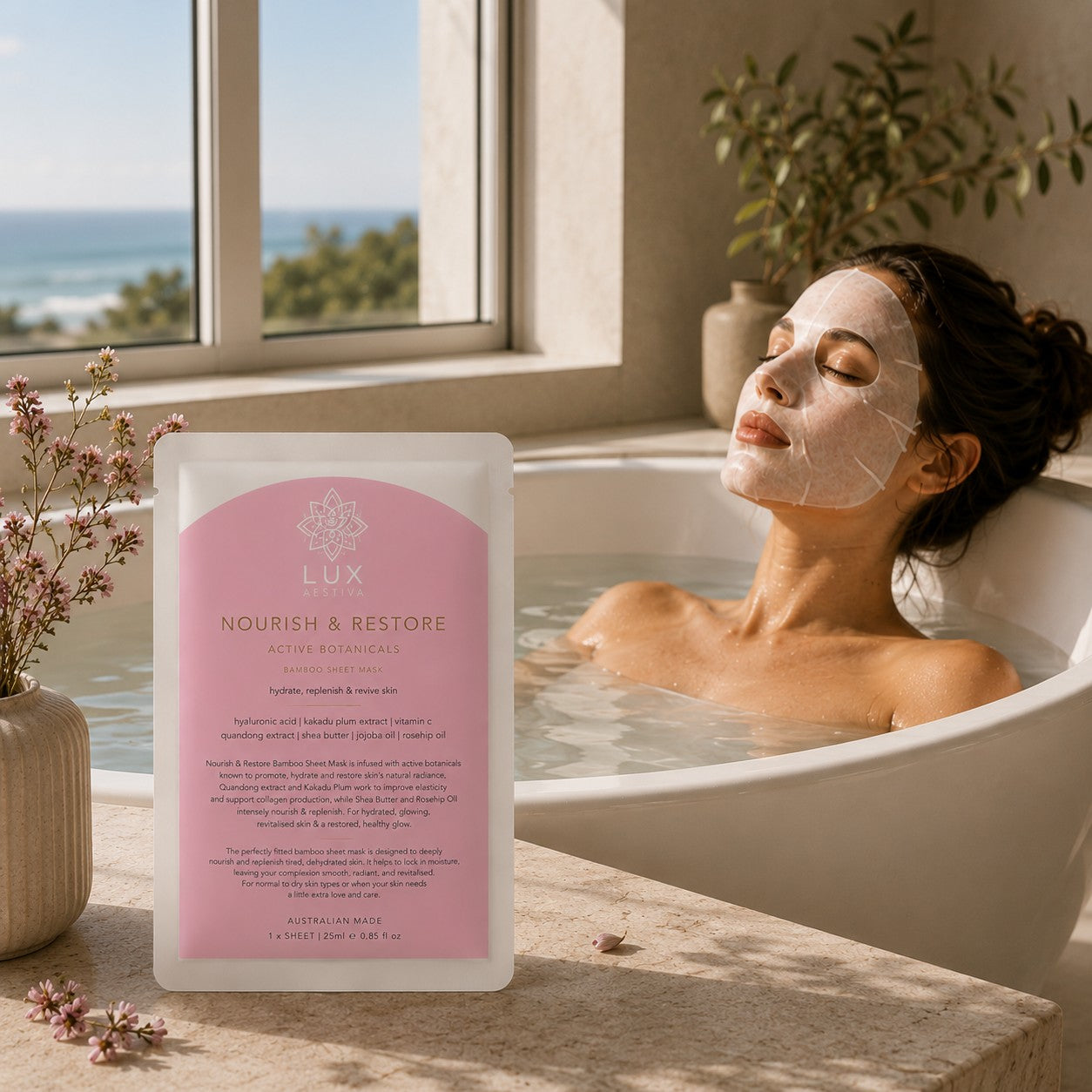 Nourish & Restore Bamboo Sheet Mask