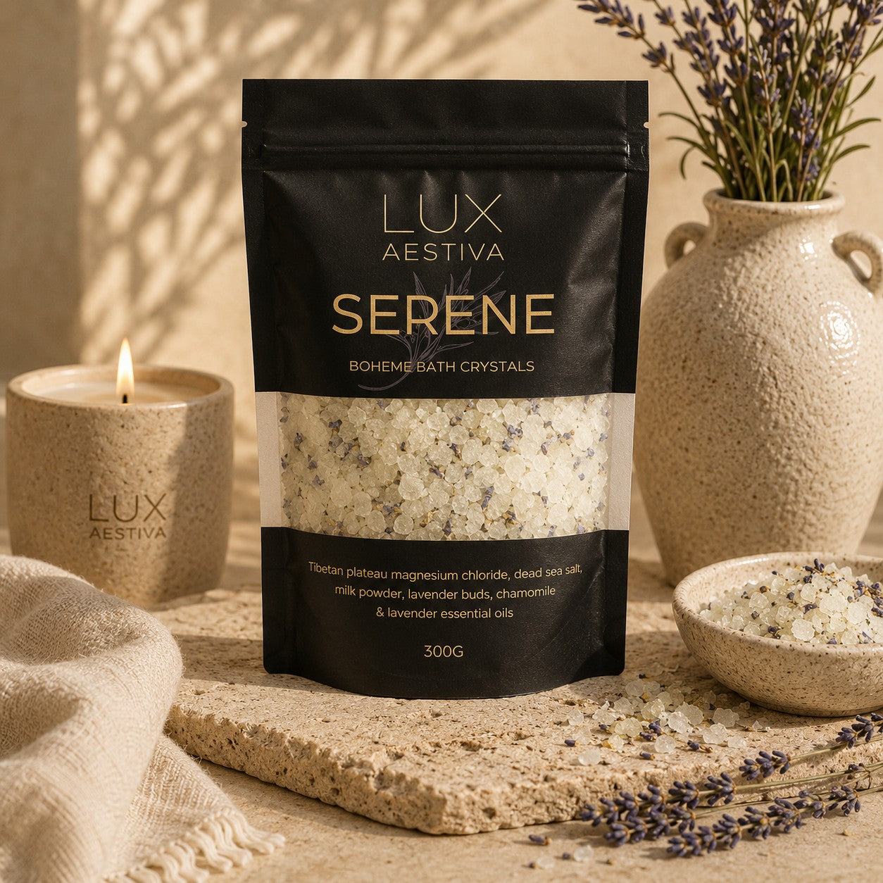 Boheme Bath Crystals - Serene Sleep 300g